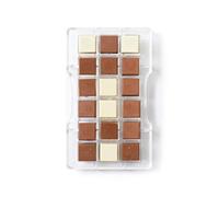 Decorate 50092 Chocolate Blind Mold, Polycarbonate, Transparent, 200 x 120 x 23 mm