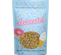 decorate! - Strands - Halloween Mix Cake Topper Sprinkles - 500g Edible Matt Cupcake Decorations - Party Sprinkles, Ideal For Halloween Themed Cakes And Bakes