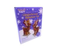 Decorate Your Own Gingerbread Reindeer - Easy To Make - No Baking - Includes Pre-shaped Gingerbread, Icing & Decorations - Christmas Fun For All The Family!