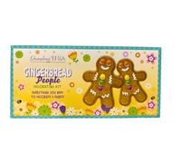 Decorate Your Own Mini Gingerbread Man Kit | Decorate Your Own Gingerbread People | Icing, Candy, Sweets | Christmas Family Activities, Kids, Schools | No Need to Bake | Suitable for Vegetarians