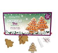 Decorate Your Own Mini Gingerbread Men Kit | Decorate Your Own Gingerbread Xmas Tree Kit | with Icing, Candy, Sweets | Christmas Familiy Activities, Kids, Schools | No Need to Bake (Ginger-bread Tree)