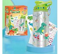 Decorate Your Own Water Bottle Kids Girls Water Bottle DIY Craft Kits with Stickers Glitter Diamond Leakproof Aluminum Alloy Kids Mugs Fun Arts Crafts Gifts Toys for 5 6 7 8 9 10 Year Old Girls Boys