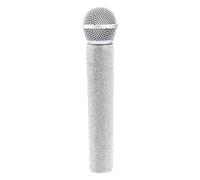 Decorated Microphone Toy for Kids Adults and Entertainers Great for Parties and Photo for Singers Glitter Microphone Toy