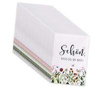 Decorated Paper Cover with Kind Greeting for Special, 50 Pieces | Green Gardening Present Collection in Pretty Paper Wrapping with Floral Delight for Present Giving and Special Days