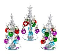 Decorated Silver Tree Small by Shudehill