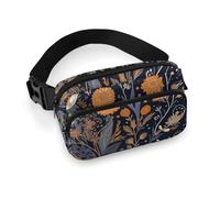 Decorated with Stars Waist Bag Large Capacity Fanny Pack Adjustable Belt Crossbody Bags Portable Waist Packs For Outdoors Traveling Casual Running