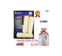 Decorating 9 inch Roller, Frame and Tray Paint Set for Walls Ceilings