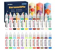 Decorating Pen Wax Pen for Present Projects, Direct Squeeze Bottles, Acrylic-Based Paint, Boxed Wax Decor Drawing Personalized Hobby Maker Boxed Art Detail Line Layered Pattern