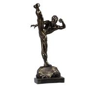 Decoration Art Statue - Kung Fu Sculpture Collectible, Memorial Home Decoration Gifts