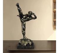 Decoration Art Statue Sculpture - Kung Fu Sculpture Collectible, Memorial Home Gifts