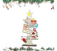 Décoration De Noël Arbre En Bois | Mini Sapin De Table En Bois Naturel | Decorative Pieces Festive Pour Table, Cheminée, Bureau, Étagère, Accessoires De Noël Pour Maison Et Fêtes De Fin D'année