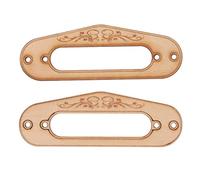 Décoration décorative avec un imbécile de vol - une plaque de déuniforme + amélioration du son transparent pour les guitaristes Dede arce