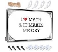 Decoration Decorative Upgrades Home Decor - I Love Math And It Makes Me Cry Collection Rustic Style Artwork For Farm(30X40CM)