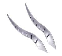 Decoration for the vehicle roof, dragon horn decoration for vehicles, 2 pieces truck modification as decorative for Halloween parties, wedding parades and family trips