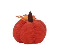 Decoration Halloween Outside Halloween Decorations 1PCS Festival Fall Thanksgiving Decoration Supplies Knitted Fabric Pumpkin Desktop Window Ornament Pumpkin (B, One Size)