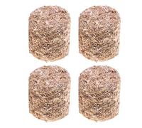 Decoration Hay Bullets - 4pcs Miniature Hayrick, Portable Hay Blocks | Eye-Catching Display Fake Straw Hay Falas, Hay Bale Decoration, Decorations Pa