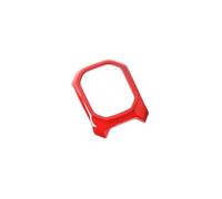 Decoration Interior ABS Car Gear Shift Panel Decoration Trim Stickers for Jeep for Renegade 2016-2023 Gear Shifter Cover Interior Accessories Interior Moulding Trim(Red A)