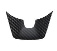 Decoration Interior ABS Carbon Fiber Car Steering Wheel Decoration Cover Sticker For Chevy For Camaro 2012-2015 Interior Accessories Interior Moulding Trim(A Carbon Fiber 1pc)