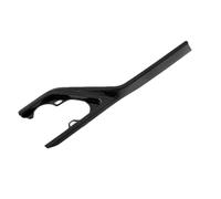 Decoration Interior ABS Carbon Fiber Center Console Gear Armrest Box Panel Cover Trim Decoration Stickers for KIA for NIRO 2022 202 Car Interior(Front Water Cup)