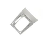 Decoration Interior Car Control Gear Shift Panel Frame Interior Carbon Pattern Trim For Mercedes For Benz E Class Coupe W207 C207 2009-2013 Car Interior(Silver)