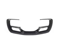 Decoration Interior Carbon Fiber Car Steering Wheel Decorative Frame Sticker Cover Trim For Land For Rover For Range For Rover For Vogue L460 2023 Interior Moulding Trim(Carbon Fiber Texture)