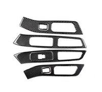 Decoration Interior Center Console Navigation Frame Decoration Carbon Fiber For Volvo S60 V60 2011-2019 RHD Car Styling Air Outlet Cover Trim Car Interior(7 pieces I)