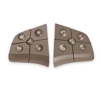 Decoration Interior For Mercedes W164 W245 W251 Car Multi-function Steering Wheel Switch Buttons Phone Control Key For Benz ML GL B R Class(Model B Beige)