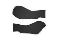 Decoration Interior For Tesla For Model 3 Y Center Console Two Side Panel Anti Kick Pad Defense Protector TPE Leather Sticker Foot Cover Accessories(24M3pu)