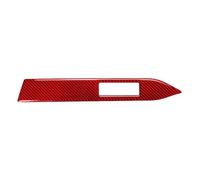 Decoration Interior Trim Car Center Console Dashboard Decor Cover Trim Sticker Decal for Mustang GT 2015-2021 LHD RHD Auto Interior Accessories(RED,RHD)