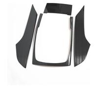 Decoration Interior Trim for A6 for C7 2012-2018 Car Interior Mouldings Center Console Gearshift Frame Decoration Sticker Trim(High Black)