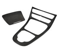 Decoration Interior Trim For Benz For E Class For W213 2016-2018 Car Interior Decoration ABS Gear Shift Panel Cover Frame Sticker Trim Mouldings(Carbon Texture)