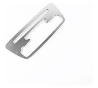 Decoration Interior Trim For Q3 2013-2016 Air Conditioning CD Panel Decorative Cover Car Center Console(Silver)