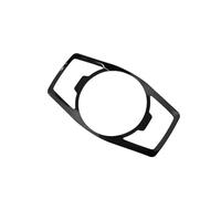 Decoration Interior Trim For Ranger 2015-2020 Stainless Steel Switch Headlight Knob Panel Decorative Covers Accessorie(Black)