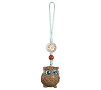 Decoration of beautiful master keys, charming belt aesthetic phone, charm phone in portable design wooden design - owl decor, verwijzen naar de beschrijving, Green sandalwood, Unisex