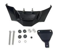 decoration parts Carbon Fiber Front Lip Spoiler Wing Fairing Front Aerodynamic Motorcycle Parts For B&MW S1000R 2021 2022 2023 2024(Front lip)