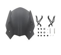 decoration parts For B&MW G310R G310 R 2017 2018-2022 Motorcycle Windscreen Fairing ABS Windshield Spoiler With Mounting Bracket(Black 1 Set)