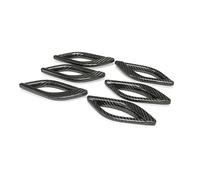 Decoration Side Air Vent Fender Cover Trim Decal For Maserati For Levante 2016-2023 For Ghibli 2014-2020 Accessories Car Cover Trim(For Levante)