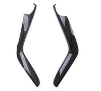 Decoration Strips Interior 2pcs Silver/Carbon Fiber Gear Shift Panel Cover Trim for Civic 10th 2016-2021 Car Interior Sticker Automotive Interior(Carbon Look)