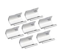 Decoration Strips Interior ABS Chrome 7Pcs/Set Car Window Lift Switch Knob Cover Trim Sticker For VW For Jetta 2013-2021 Accessories Decoration Interior Trim Cover