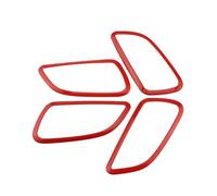 Decoration Strips Interior Car Chrome Accessories For Chevy For Cruze 2009-2015 Interior Inner Door Handle Circle Cover Trim Sticker Decoration