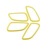 Decoration Strips Interior Car Chrome Accessories For Chevy For Cruze 2009-2015 Interior Inner Door Handle Circle Cover Trim Sticker Decoration