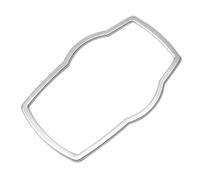 Decoration Strips Interior Car Styling Interior Multimedia Buttons Cover Molding Trim For BMW 1 3 4 5 7 Series X1 X3 X4 X5 X6 E81 E87 F30 2013 2014 Automotive Interior(Silver)