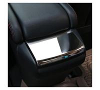 Decoration Strips Interior Carbon Fiber Car Interior Center Console Armrest Box Sequins Cover For Civic 10th 2018 2019 2016 2017 Car Accessories Automotive Interior(Silver)