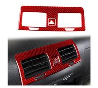Decoration Strips Interior Carbon Fiber Emergency Light Air Outlet Panel Suit Cover Car Interior Decoration Sticker For Hummer For H3 2006-2010 Decoration Interior Trim Cover(2 Pcs1)