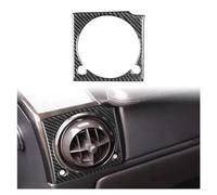 Decoration Strips Interior for Hummer for H2 2003-2007 Carbon Fiber Co-Pilot Dashboard Air Outlet Panel Trim Cover Car Interior Decoration Sticker Frame Cover Trim(Black RHD)