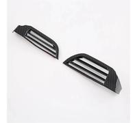 Decoration Strips Interior For Toyota For Sienna 2021 2022 Car Side Dashboard Air Condition Vent Cover Trim Outlet Sticker Decoration Decoration Interior Trim Cover(Carbon 2)