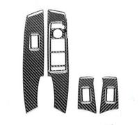 Decoration Strips Interior Interiors Door Panel Window Lift Button Frame Cover Trim Sticker for Mercedes for Benz for W204 2012-2014 Car Interior Moulding Trim(Black RHD1)