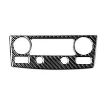 Decoration Strips Interior Real Carbon Fiber Gear Shift Steering Wheel Air Outlet Panel Suit Car Interior Sticker For BMW 5 Series For E60 2004-2007 Decoration Interior Trim Cover(8)