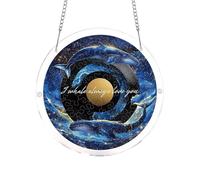 Decoration Suncatcher Acrylic 2D Pendant | Puzzle Sun Catcher For Window Indoor And Outdoor Windowsills Christmas Party Bedroom Living Room