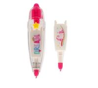 Legami - Decoration Tape Pen, Natro Decorative Unicorn Theme, Perfect for Decorating Diaries, Greeting Cards, Notebooks, Length 4 m + 1 Refill Included